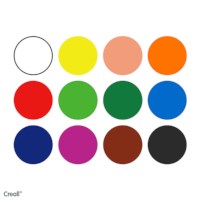 Waskrijt | Creall Silky | 12 stuks