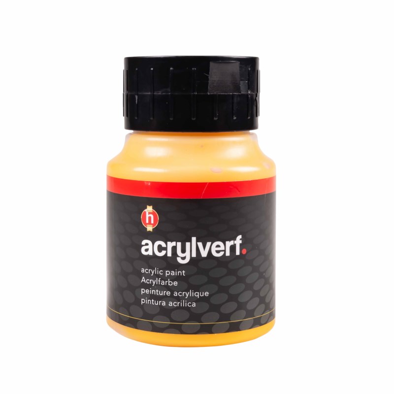 Acrylverf | Heutink | Oranjegeel | 500 ml