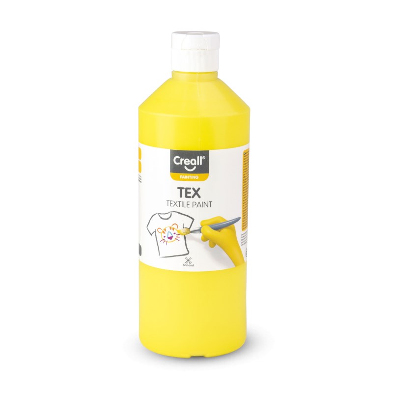 Textielverf | Creall Tex | 500 ml | Geel
