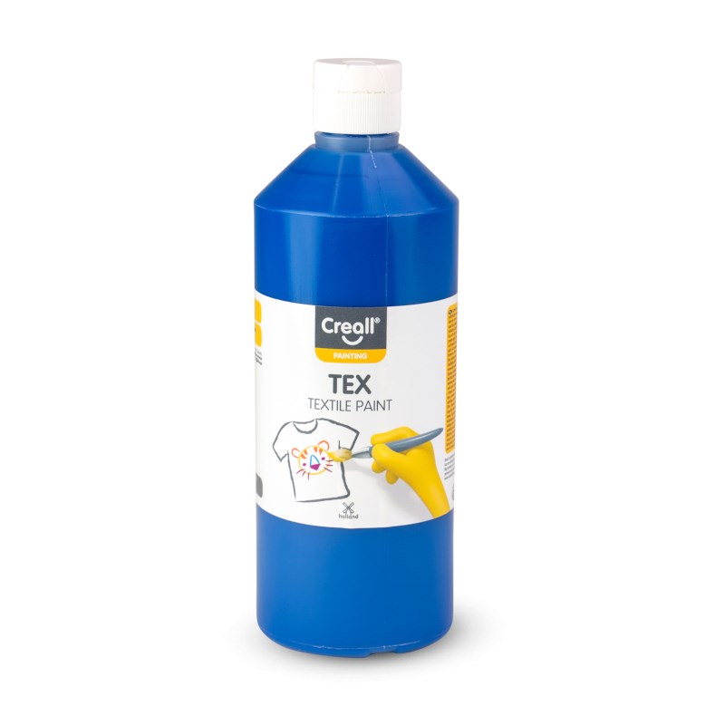 Textielverf | Creall Tex | 500 ml | Blauw