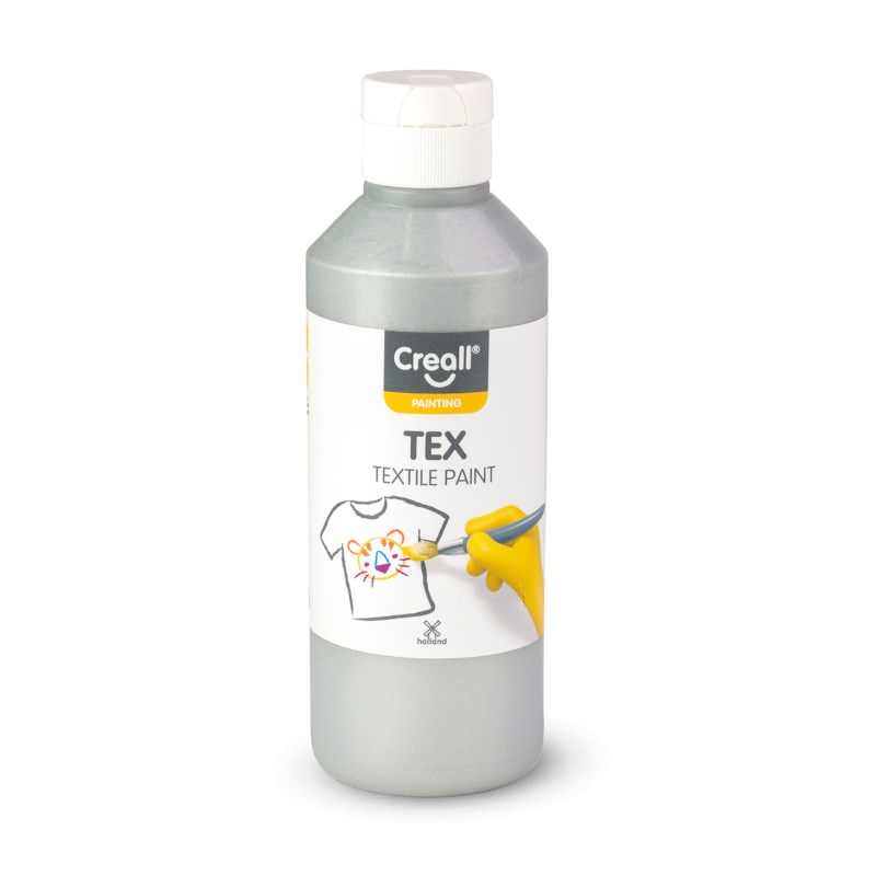 Textielverf Tex | Creall | 250 ml | Zilver