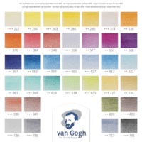 Aquarelpotloden | Van Gogh | Assorti 36 stuks