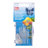 Borduurnaalden | Nr. 18-22 | Met en zonder punt | Set à 16 stuks