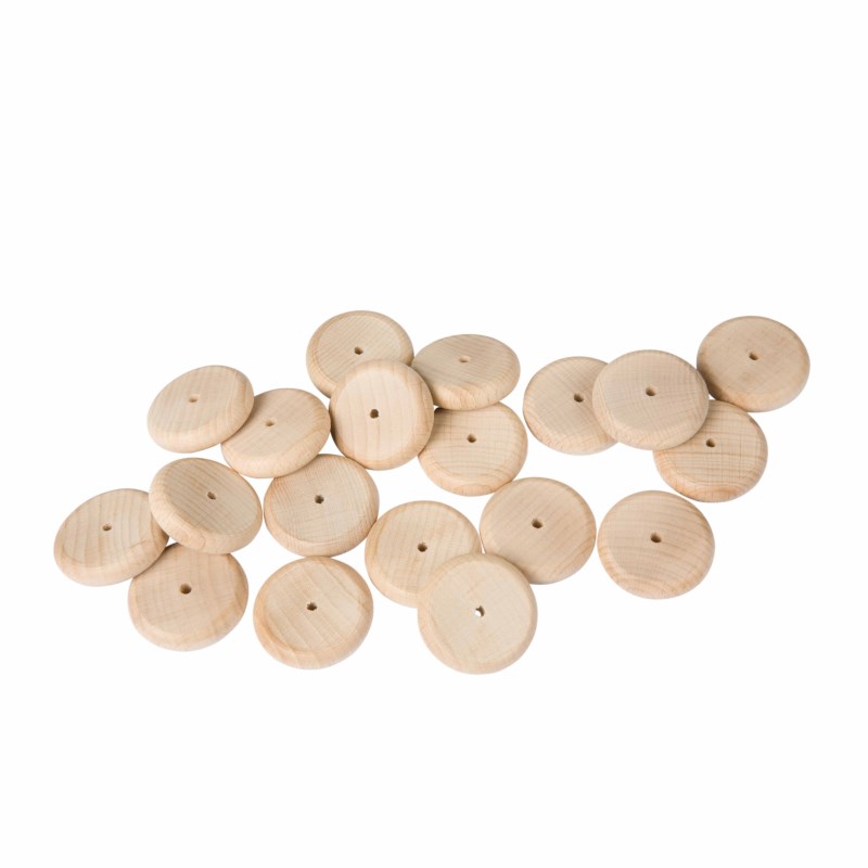 Wielen | Hout | 40 mm