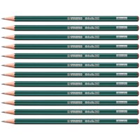 Grafietpotlood | STABILO | Othello | 3H | 12 stuks