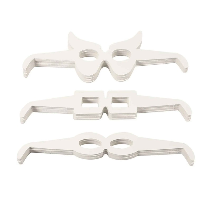 Kartonnen figuren | Brillen | 160 stuks