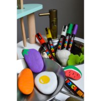 Verfstiften | Posca | PC 1M | Set 8 stuks