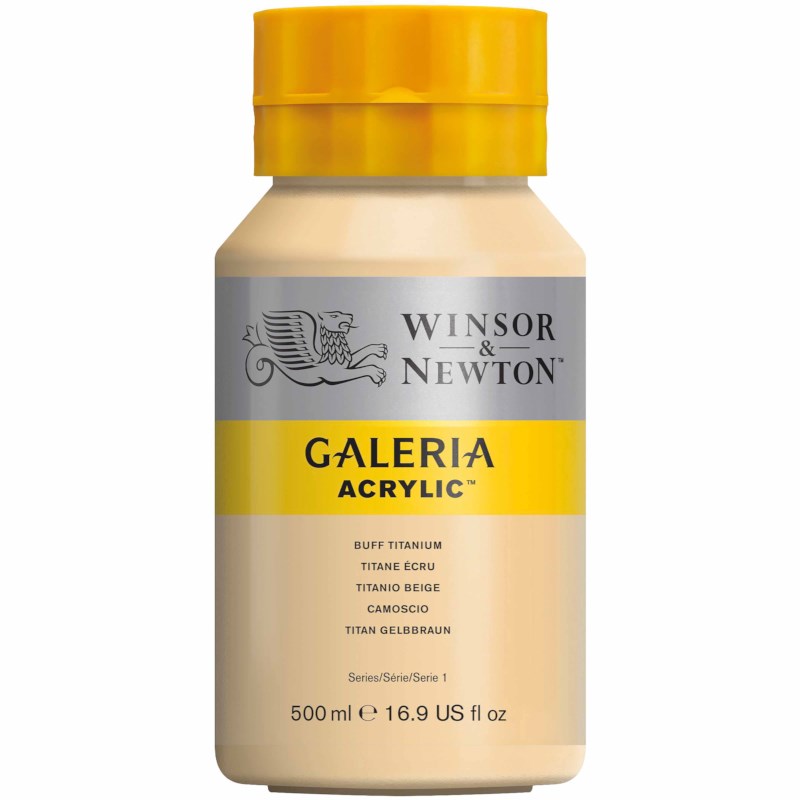 Acrylverf | Winsor & Newton Galeria | Buff titanium 060 | 500 ml