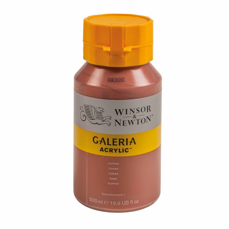 Acrylverf | Winsor & Newton Galeria | Copper 214 | 500 ml