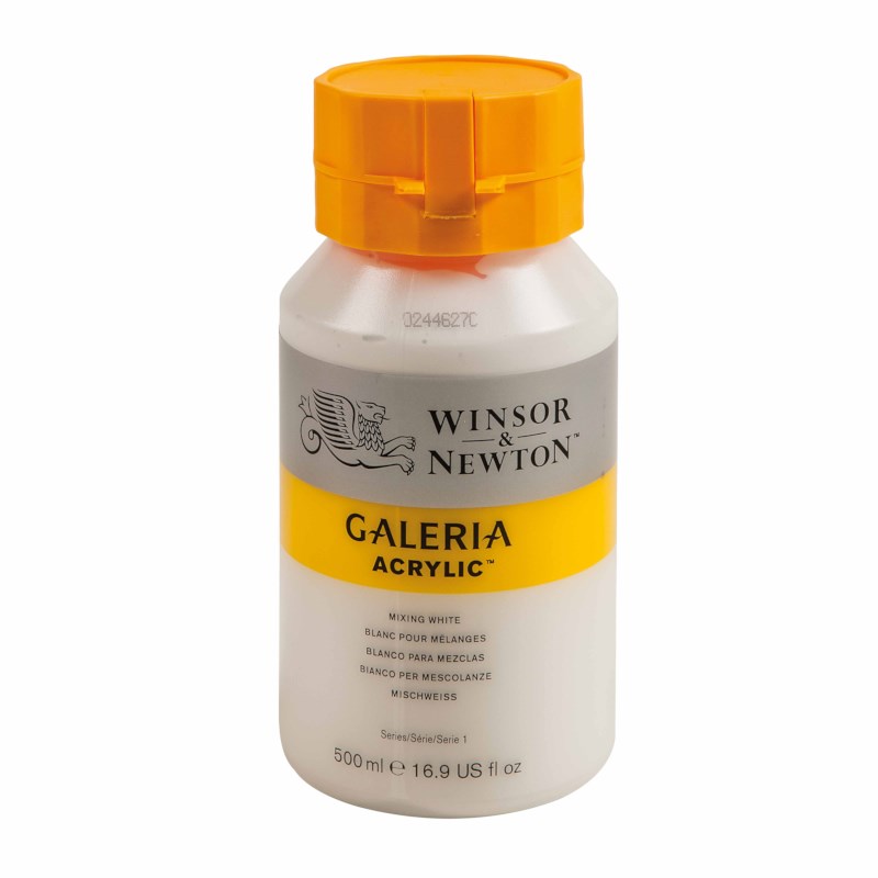 Acrylverf | Winsor & Newton Galeria | Mixing white 415 | 500 ml