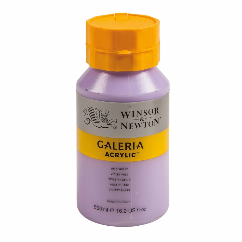 Acrylverf | Winsor & Newton Galeria | Pale violet 444 | 500 ml