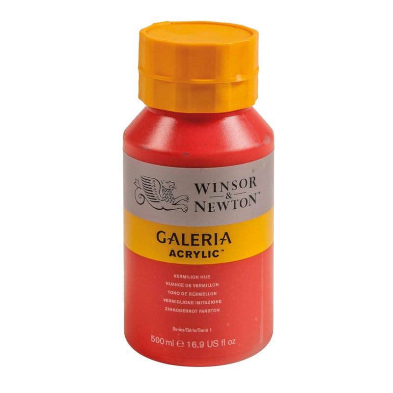Acrylverf | Winsor & Newton Galeria | Vermilion 682 | 500 ml
