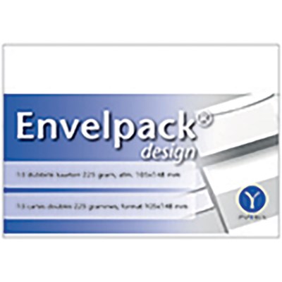 Vouwkaarten, DIN A6, blanco, dubbele kaarten, 220 g/m², 1000 stuks, lichtgrijs