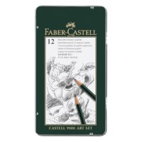 Grafietpotloden | Faber Castell | 9000 | Artset 12-delig