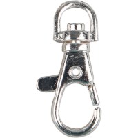 Sleutelhanger | Verzilverd | 40 mm | 15 stuks