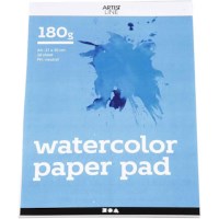 Aquarelblok A4 | Wit | 180 gram | 20 vel