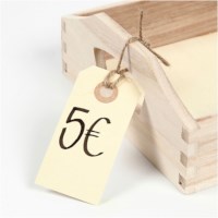 Labels | Naturel | 3 x 6 cm | 250 gram | 30 stuks