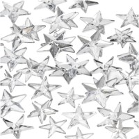 Strass stenen | Sterren | 11, 12, 16 mm | Zilver