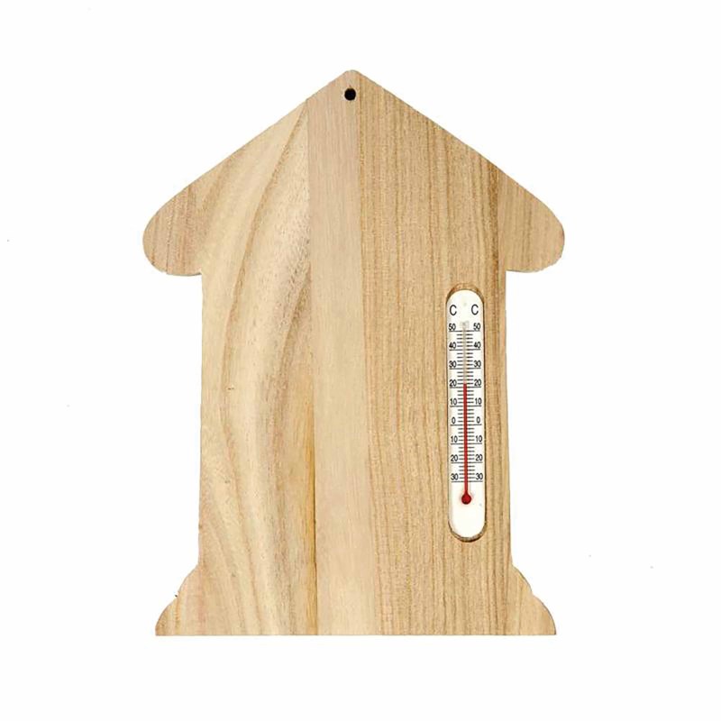Thermometer huis | Keizerin Boom | 23,5 x 16,5 cm