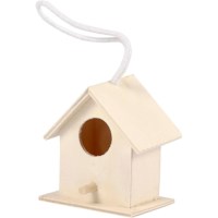 Vogelhuis | Populier | 6 x 6 cm