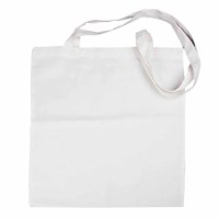 Draagtas | Katoen| 38 x 41 cm | Wit | Per stuk