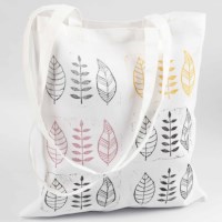 Draagtas | Katoen| 38 x 41 cm | Wit | Per stuk