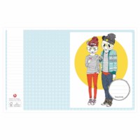 Schrift | 24 lijnen | Dierenstelletje