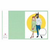 Schrift | 24 lijnen | Dierenstelletje