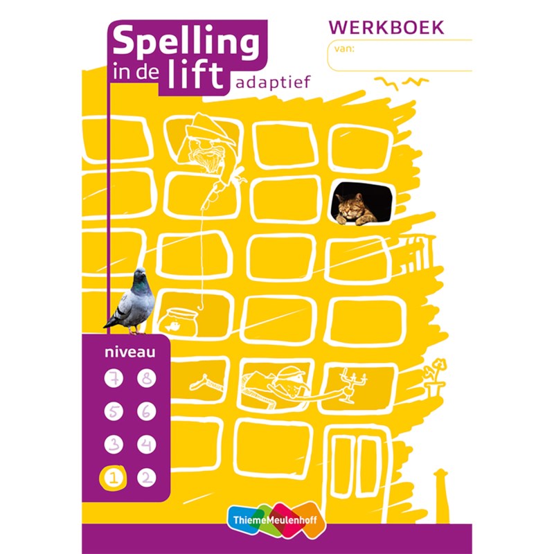 Werkboek niveau 1 | Spelling in de lift adaptief