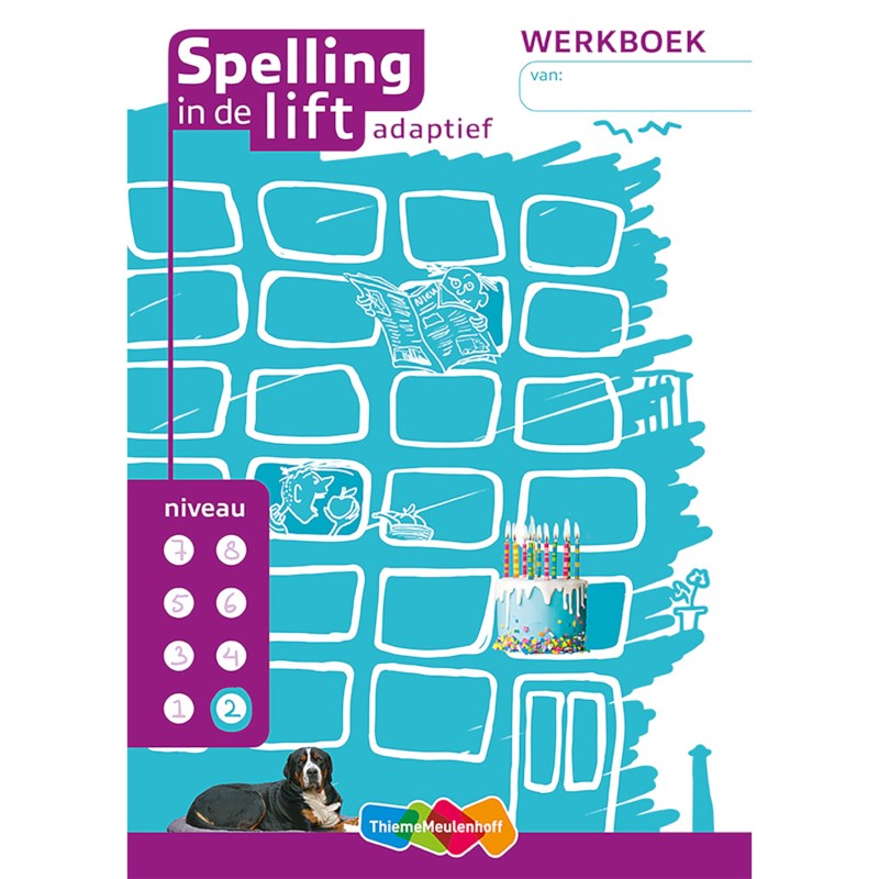 Werkboek niveau 2 | Spelling in de lift adaptief