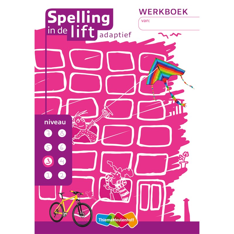 Werkboek niveau 3 | Spelling in de lift adaptief