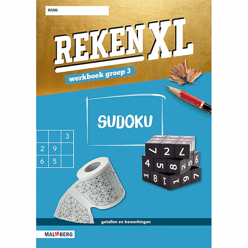 Leerwerkboek Sudoku/Wat een puzzel | Groep 3 | RekenXL | per stuk