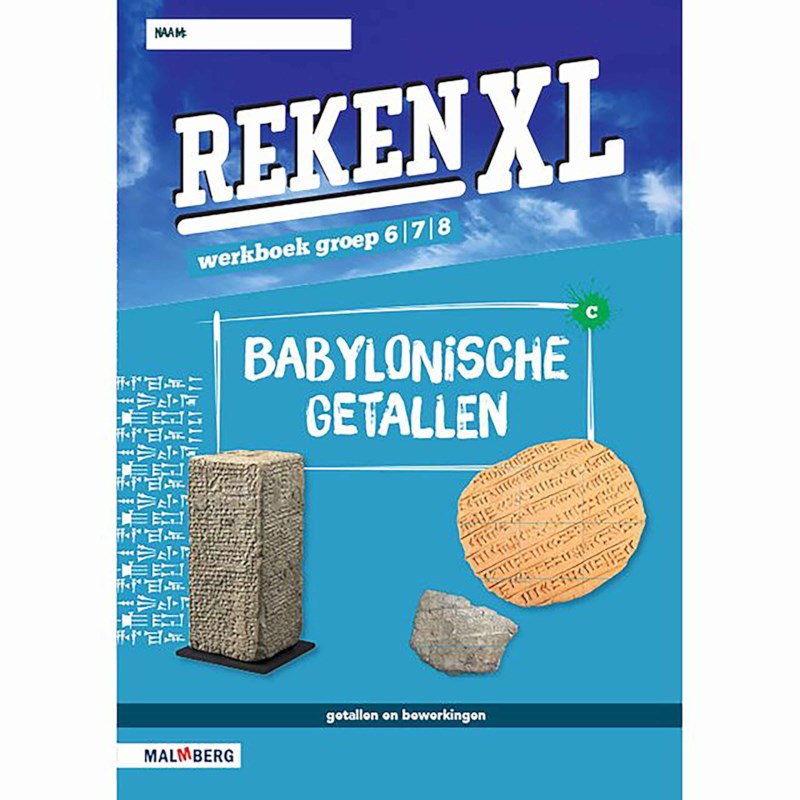 Leerwerkboek Babylonische getal/Grafen | Groep 6-8 | RekenXL | per stuk