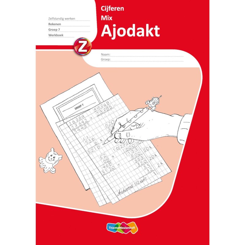 Rekenwerkboek cijferenmix voor groep 7