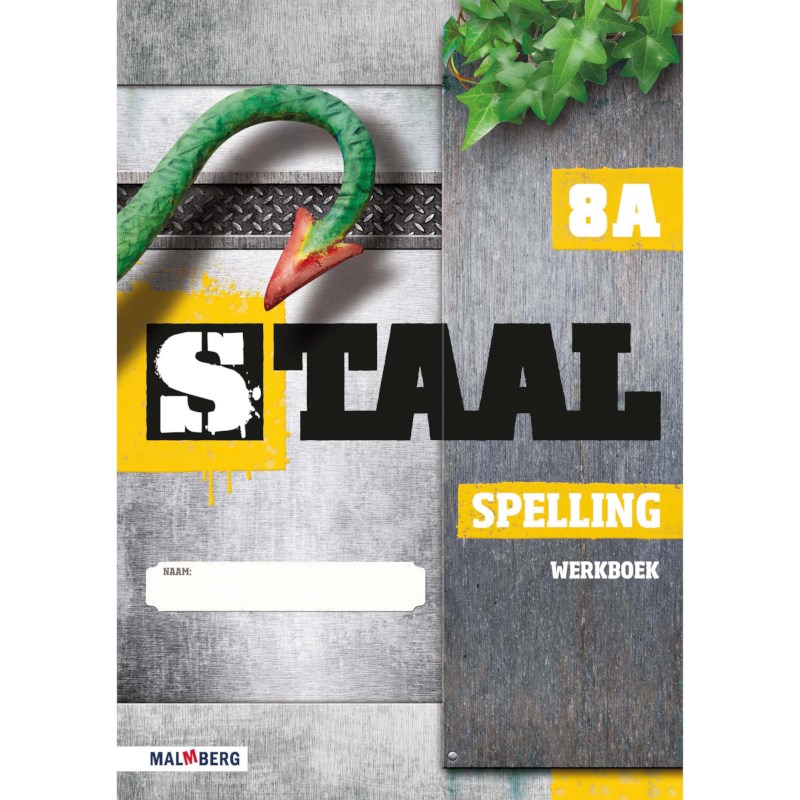 Werkboek spelling 8A, Staal