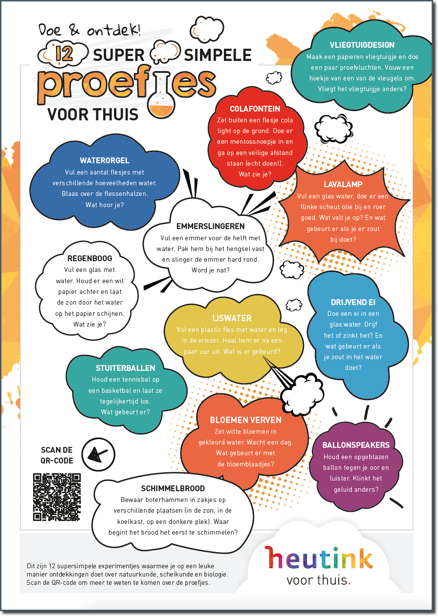 Verwonderlijk Doe en ontdek: supersimpele proefjes voor thuis RU-53